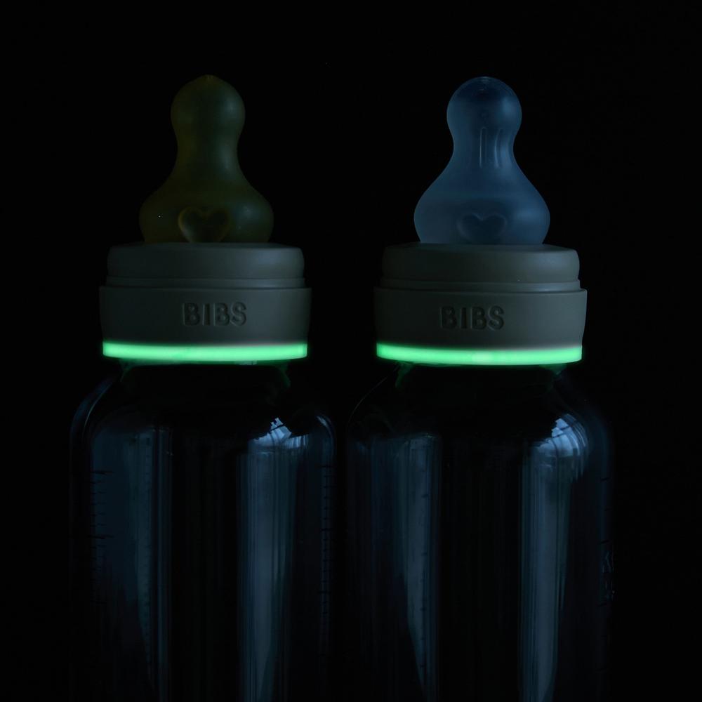 BIBS Babyfles - Vanilla GLOW