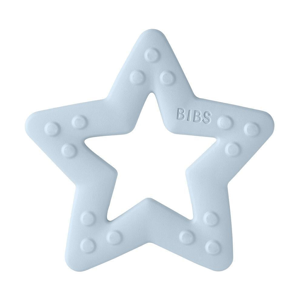 BIBS Bijtring Star - Baby Blue-