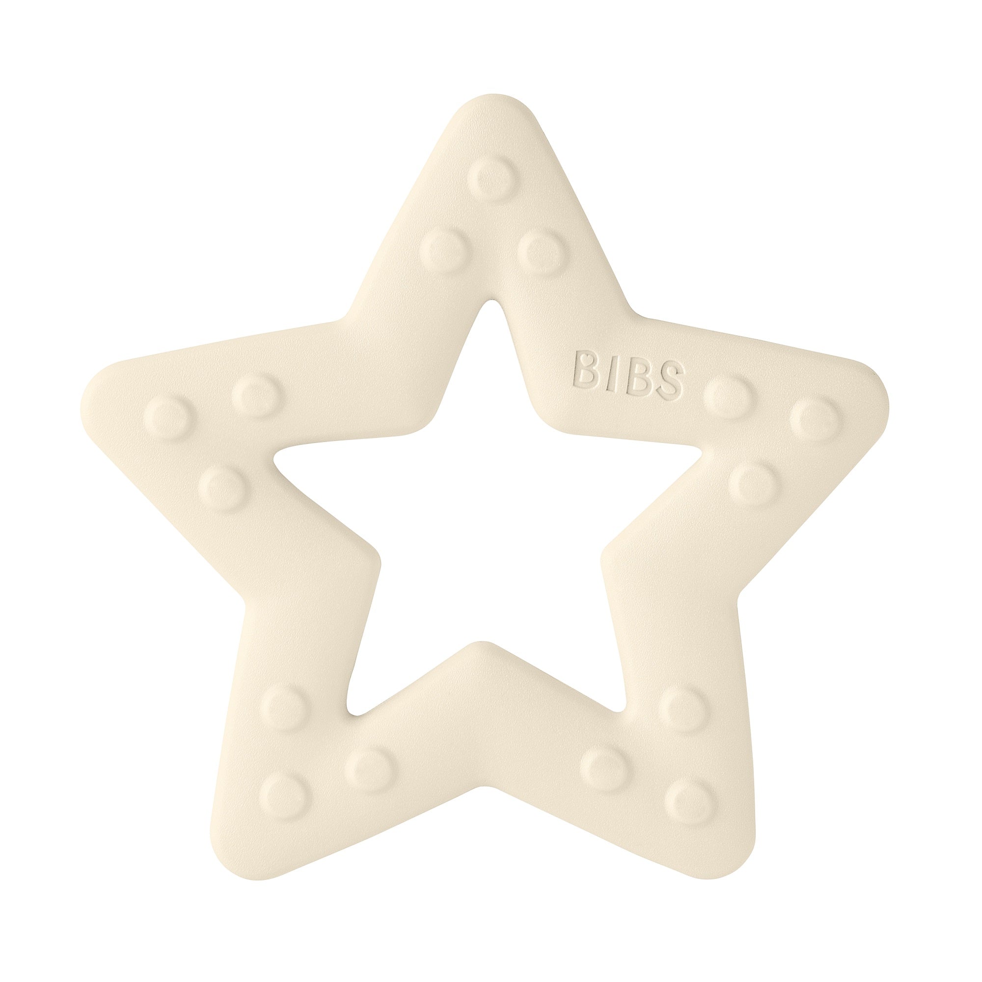 BIBS Bijtring Star - Ivory-