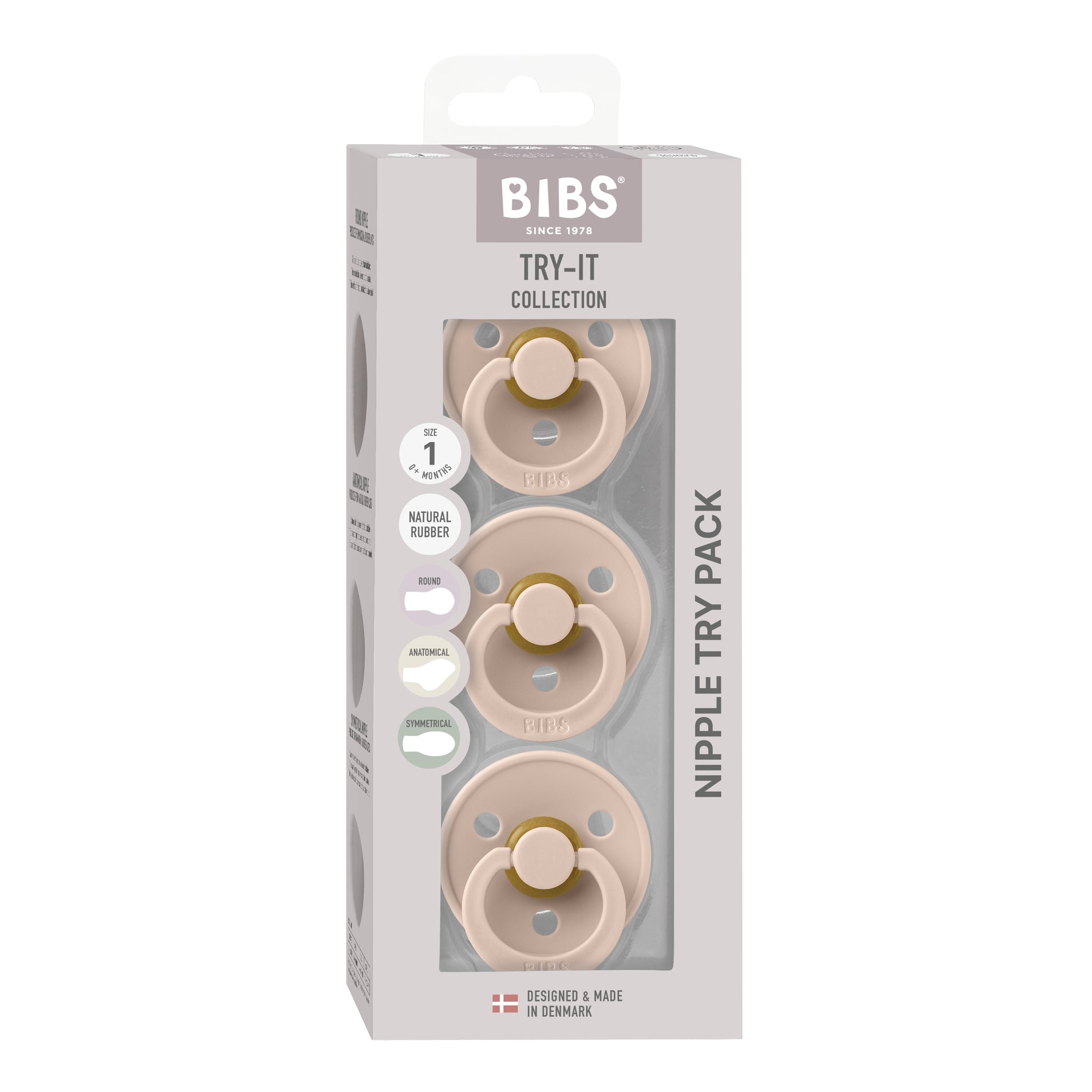 BIBS Colour Try-It Collection - Blush-