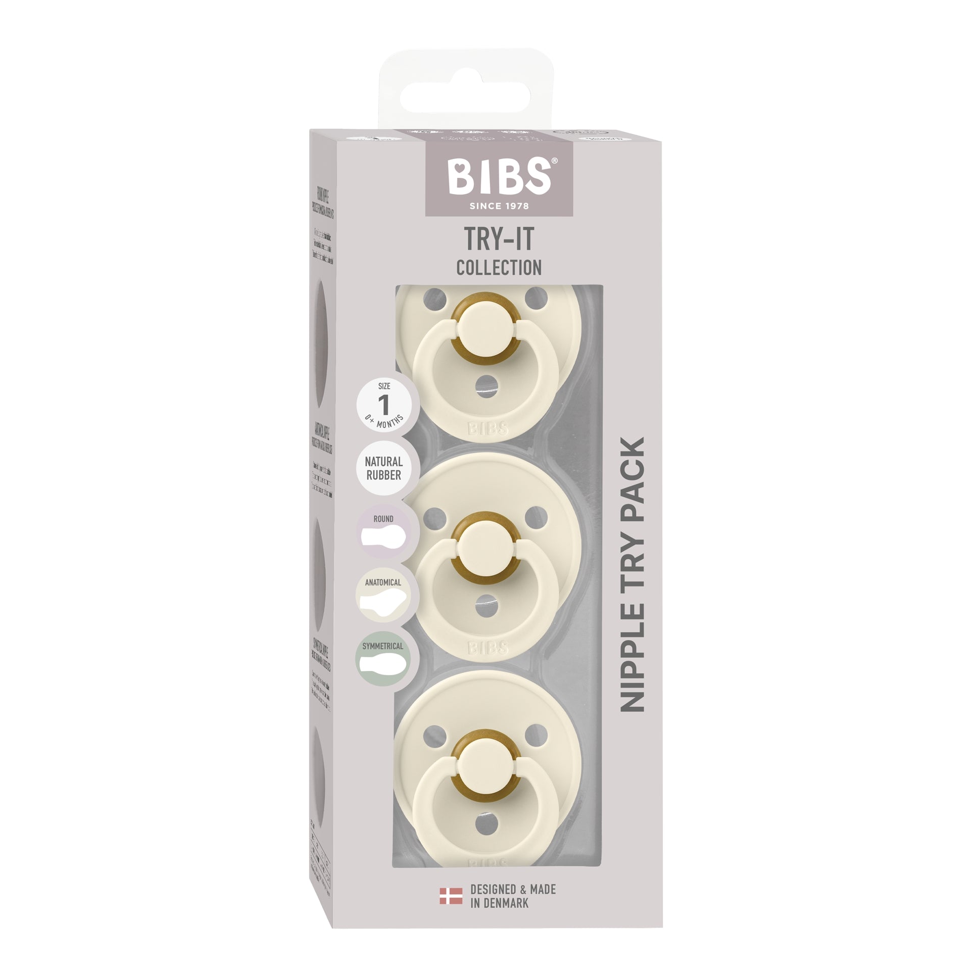 BIBS Colour Try-It Collection - Ivory-