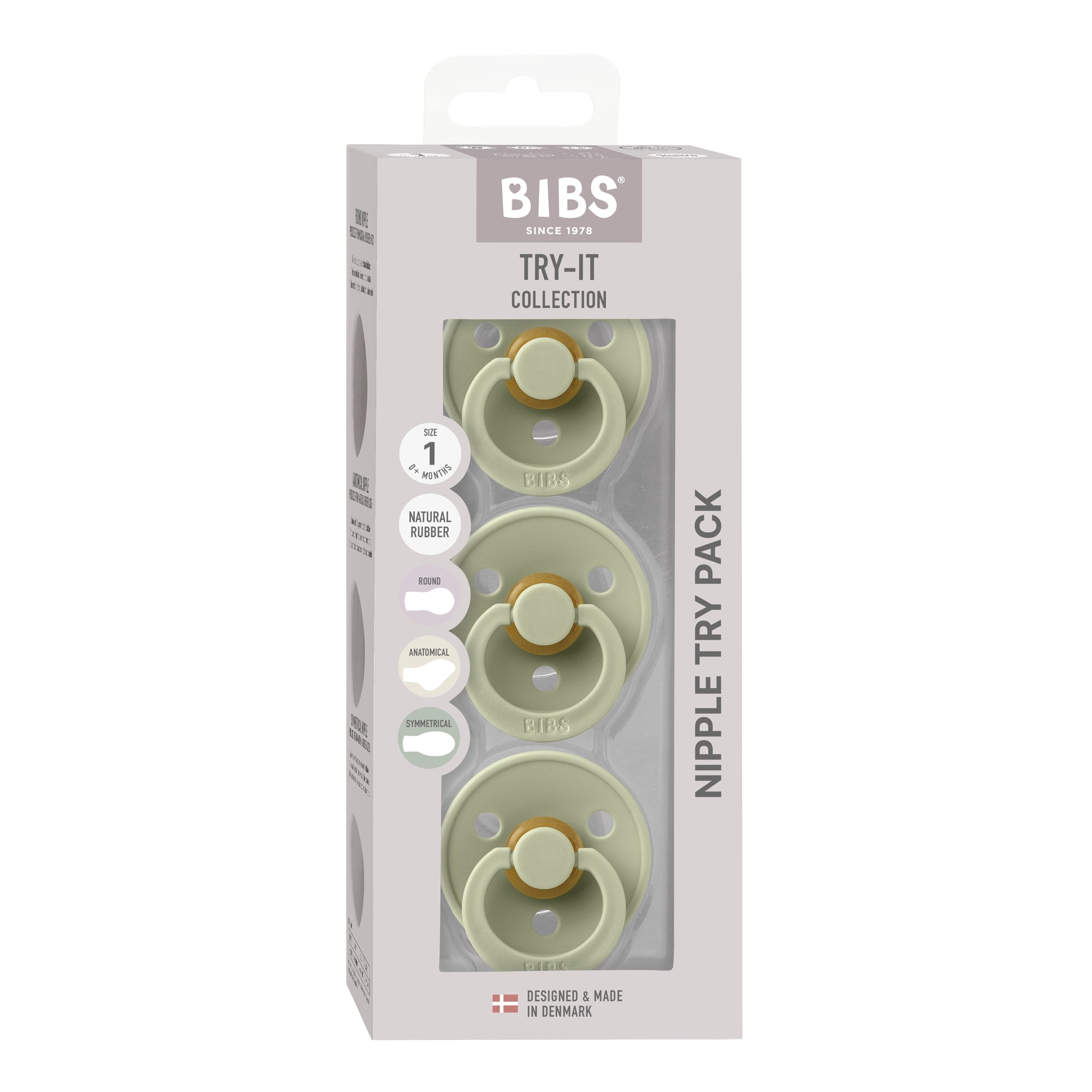 BIBS Colour Try-It Collection - Sage-