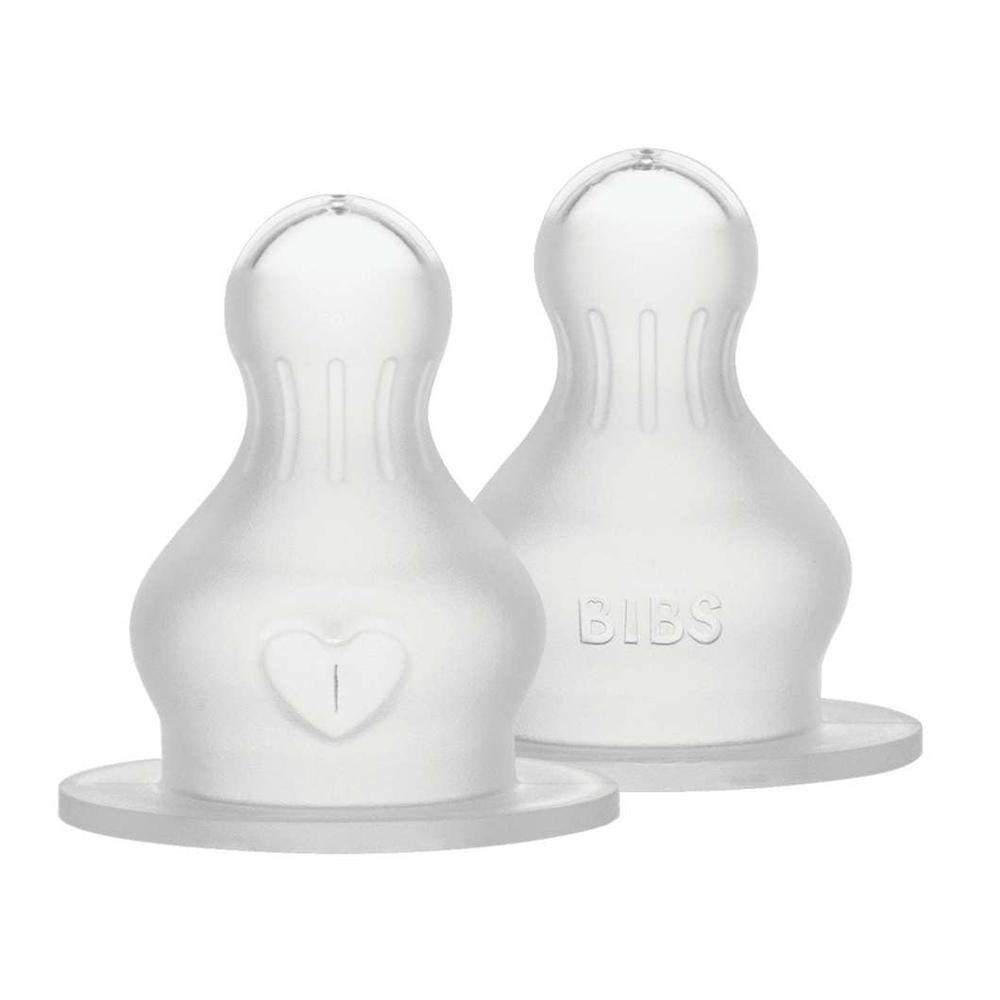 BIBS Flessenspeen - Siliconen-Slow Flow-