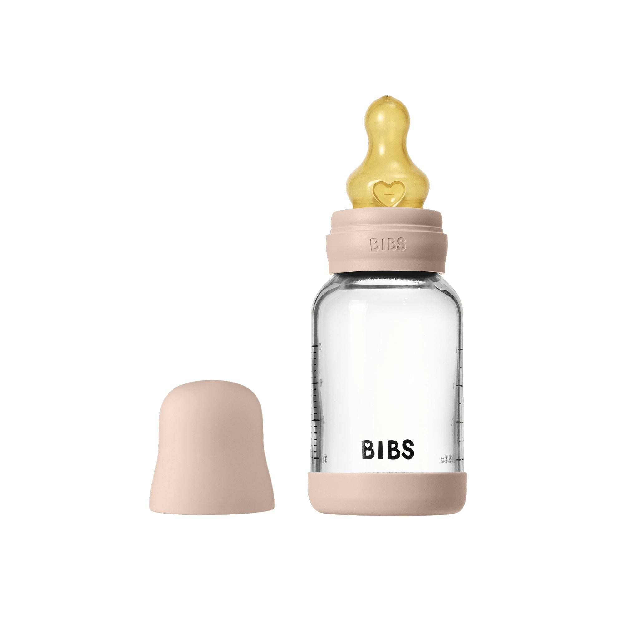 BIBS Glazen Fles - Blush-