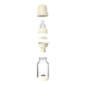 BIBS Glazen Fles - Ivory-