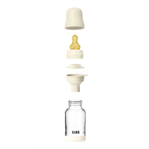 BIBS Glazen Fles - Ivory-
