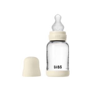 BIBS Glazen Fles - Ivory-