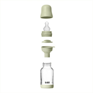 BIBS Glazen Fles - Sage-