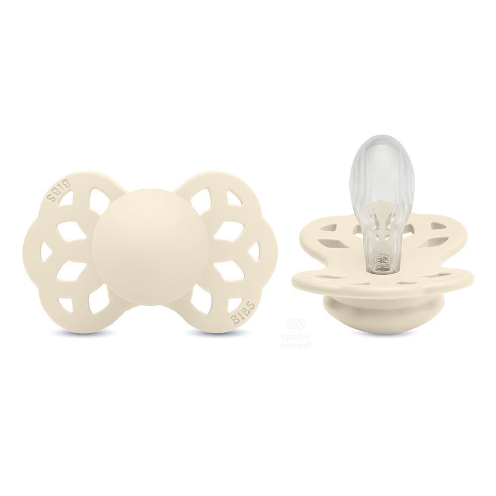 BIBS Infinity Symmetrical - Ivory-6-18 m-