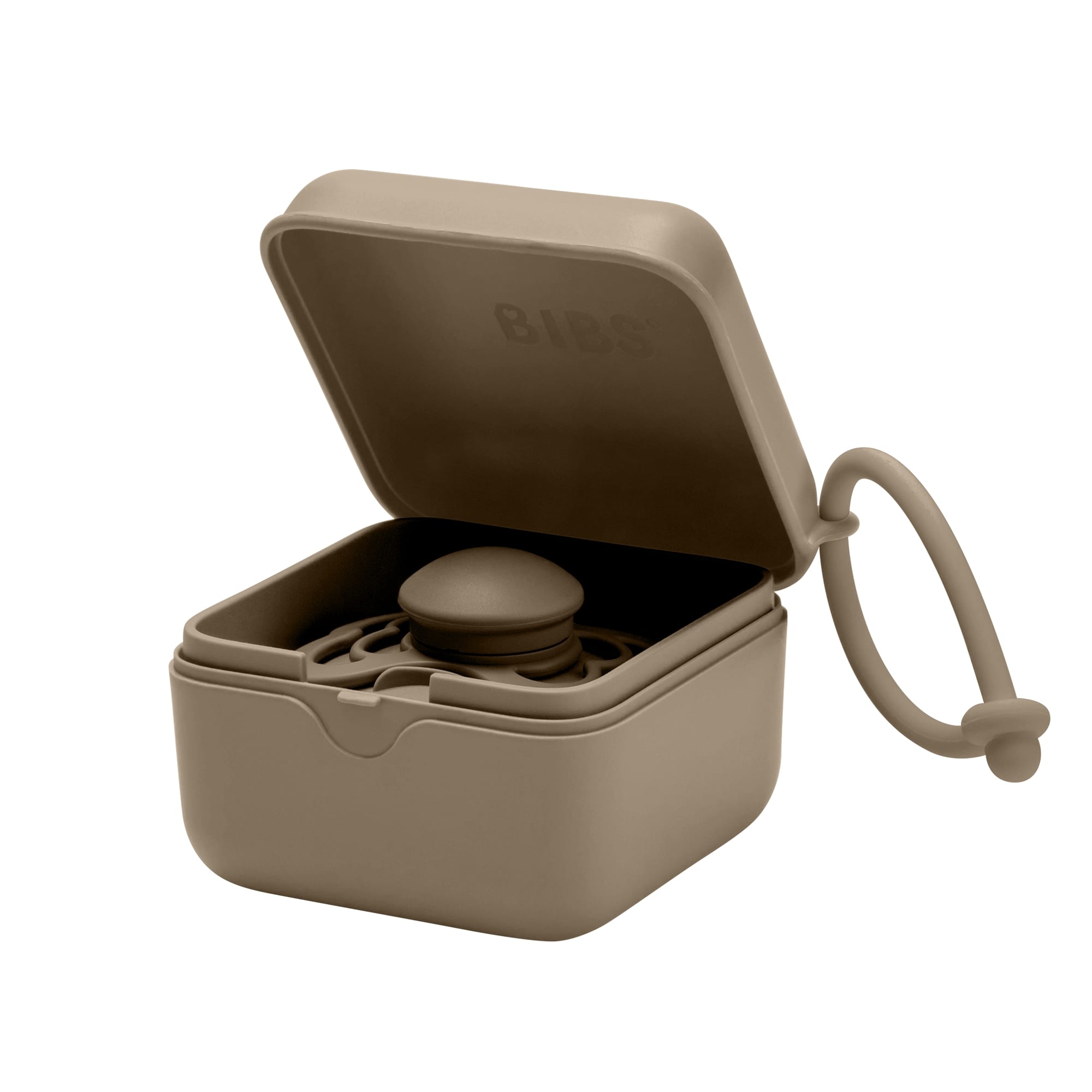 BIBS Speenhouder - Dark Oak-