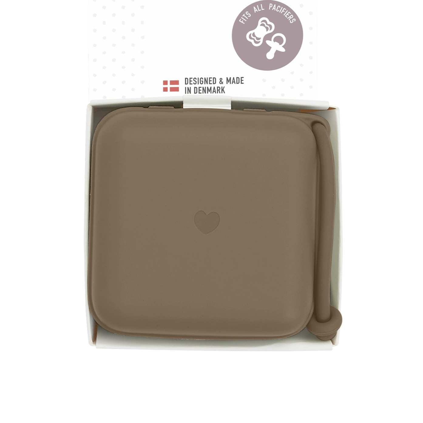 BIBS Speenhouder - Dark Oak-