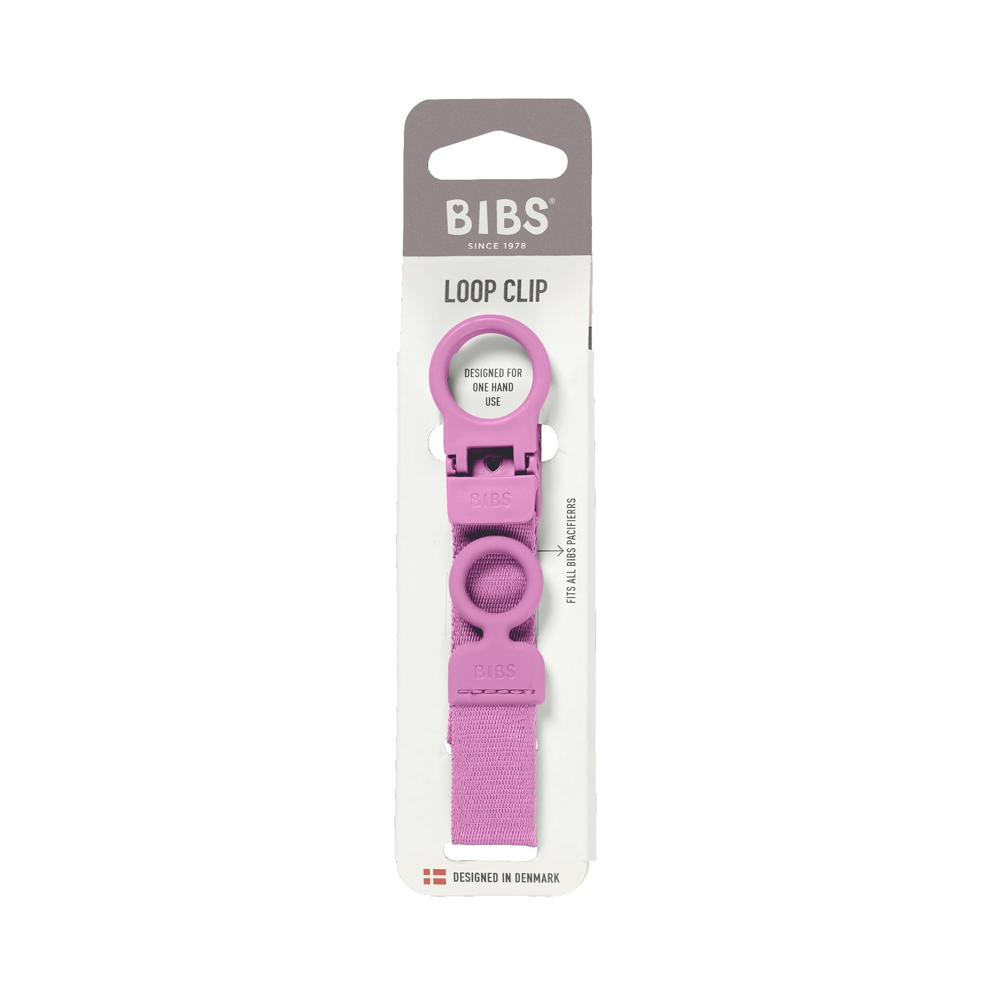 BIBS Speenkoord Loop - Bubblegum-