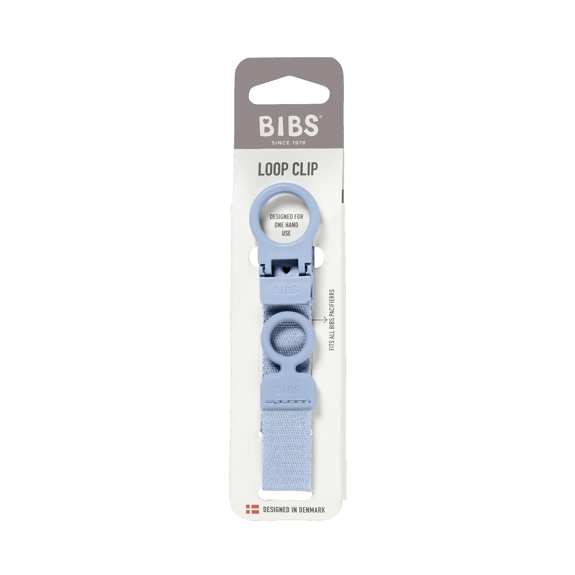 BIBS Speenkoord Loop - Dusty Blue-