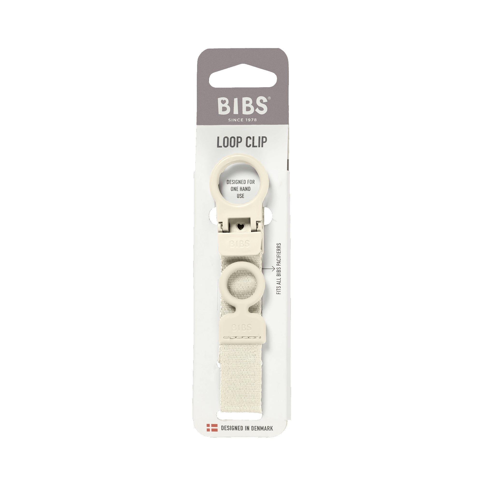 BIBS Speenkoord Loop - Ivory-