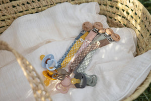 BIBS Speenkoord - Sage/Ivory-