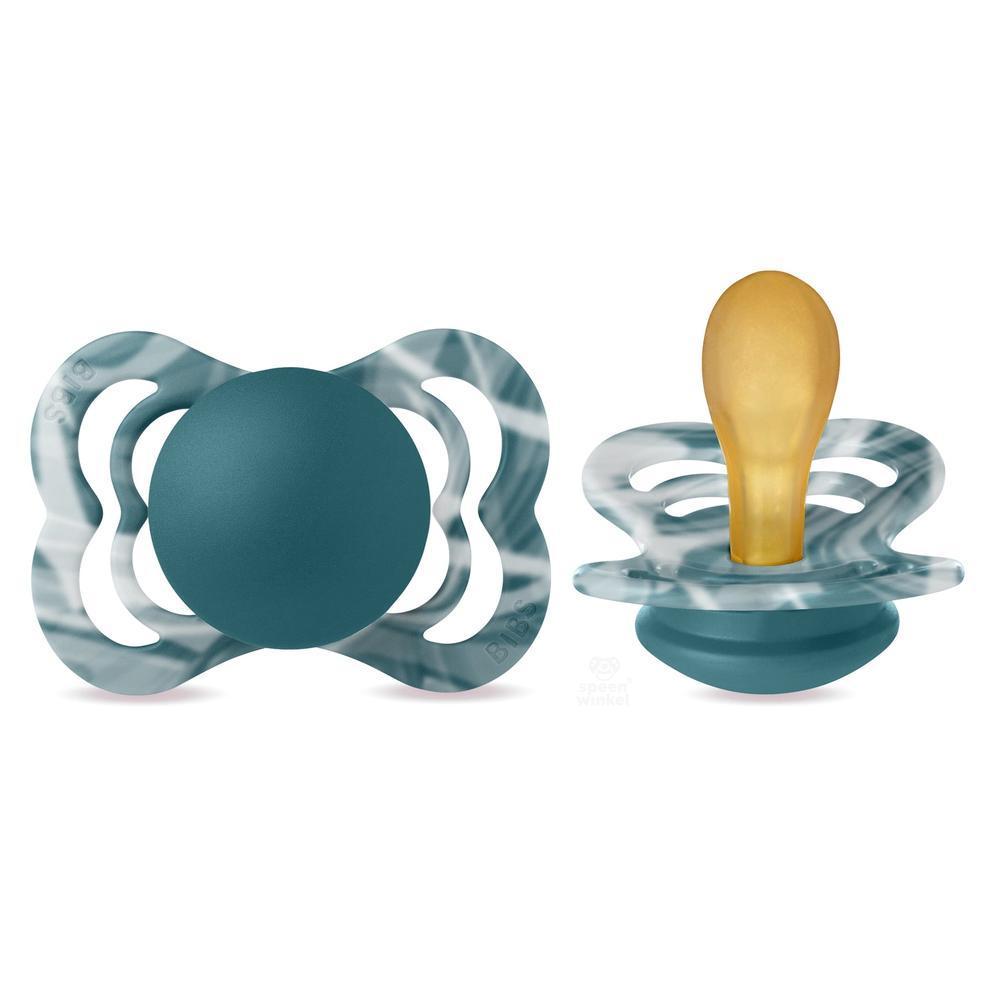 BIBS Supreme - Forest Lake White-6-18 m-