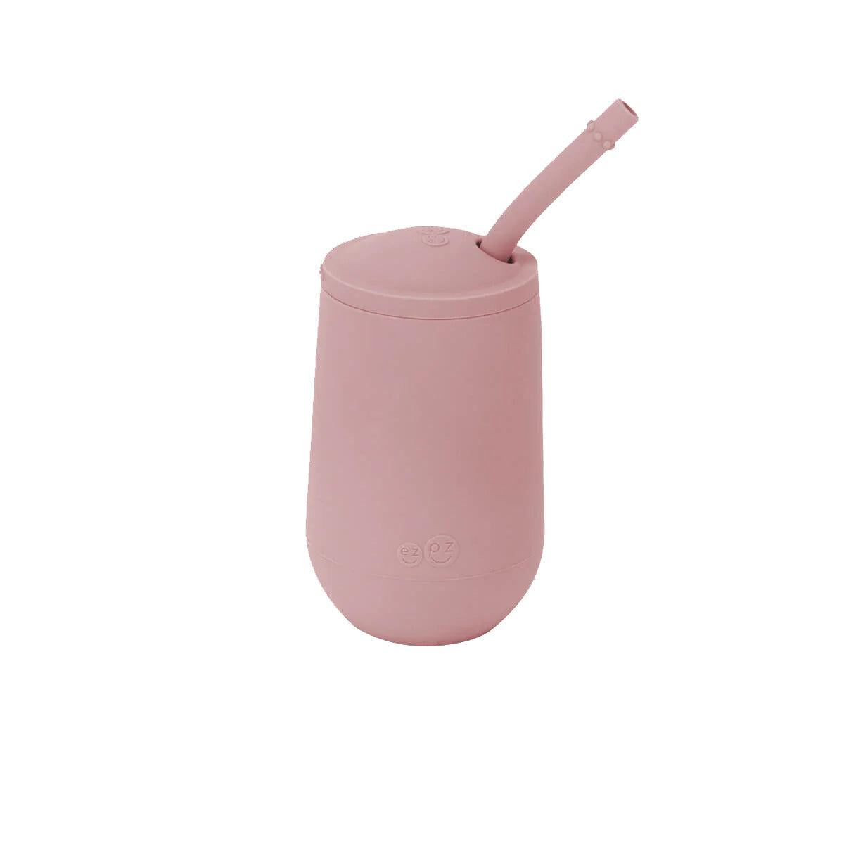 EZPZ Happy Cup + Straw Training System - Blush-