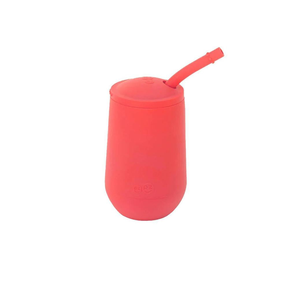 EZPZ Happy Cup + Straw Training System - Coral-