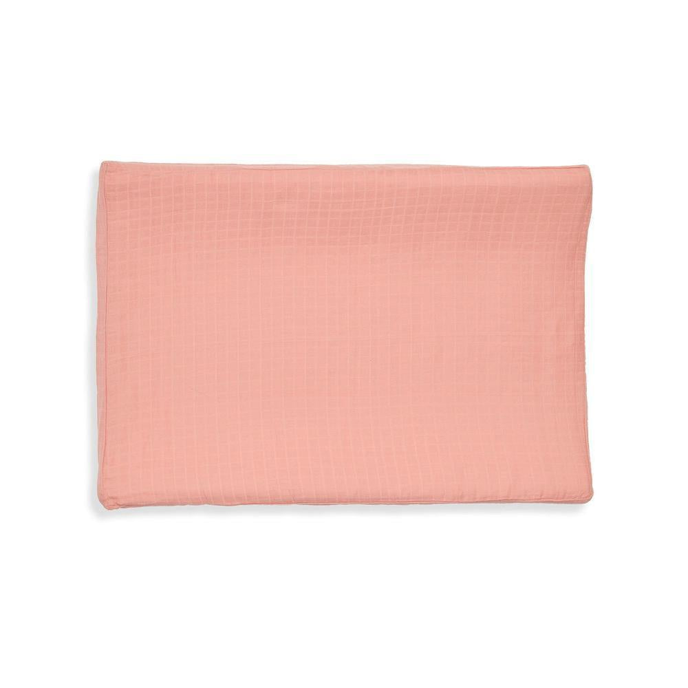 Jollein Aankleedkussenhoes Wrinkled - Rosewood-