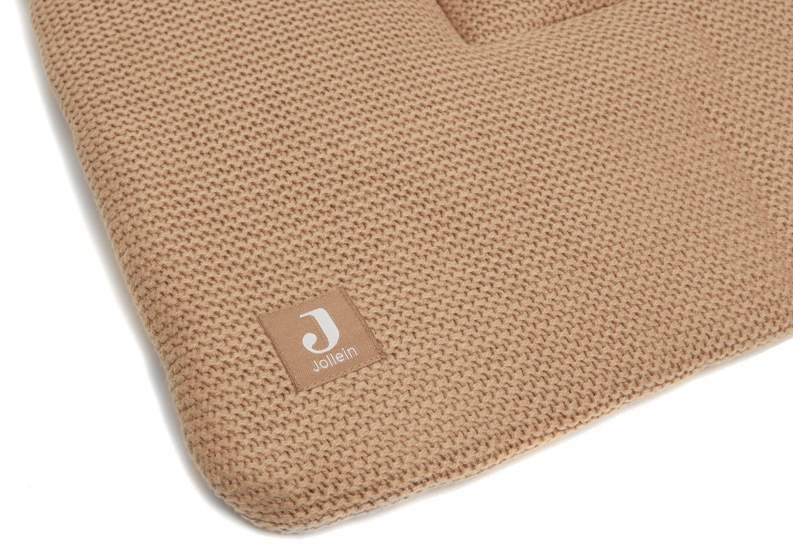 Jollein Boxkleed Basic Knit - Biscuit-