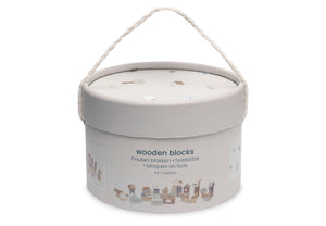 Jollein Houten Blokken Set - Farm-