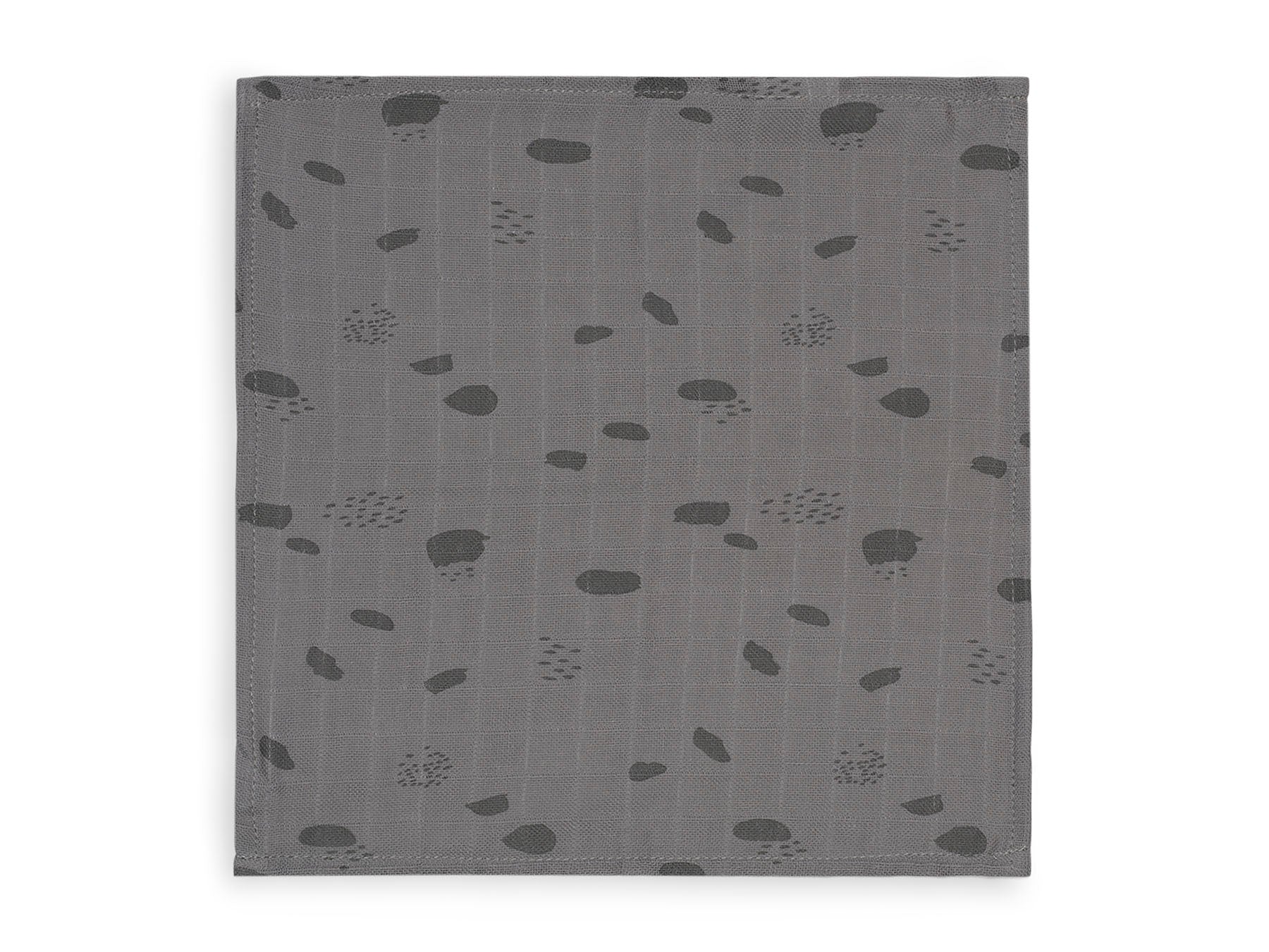 Jollein Hydrofiel Monddoekje - Spot Storm Grey 3-pack-