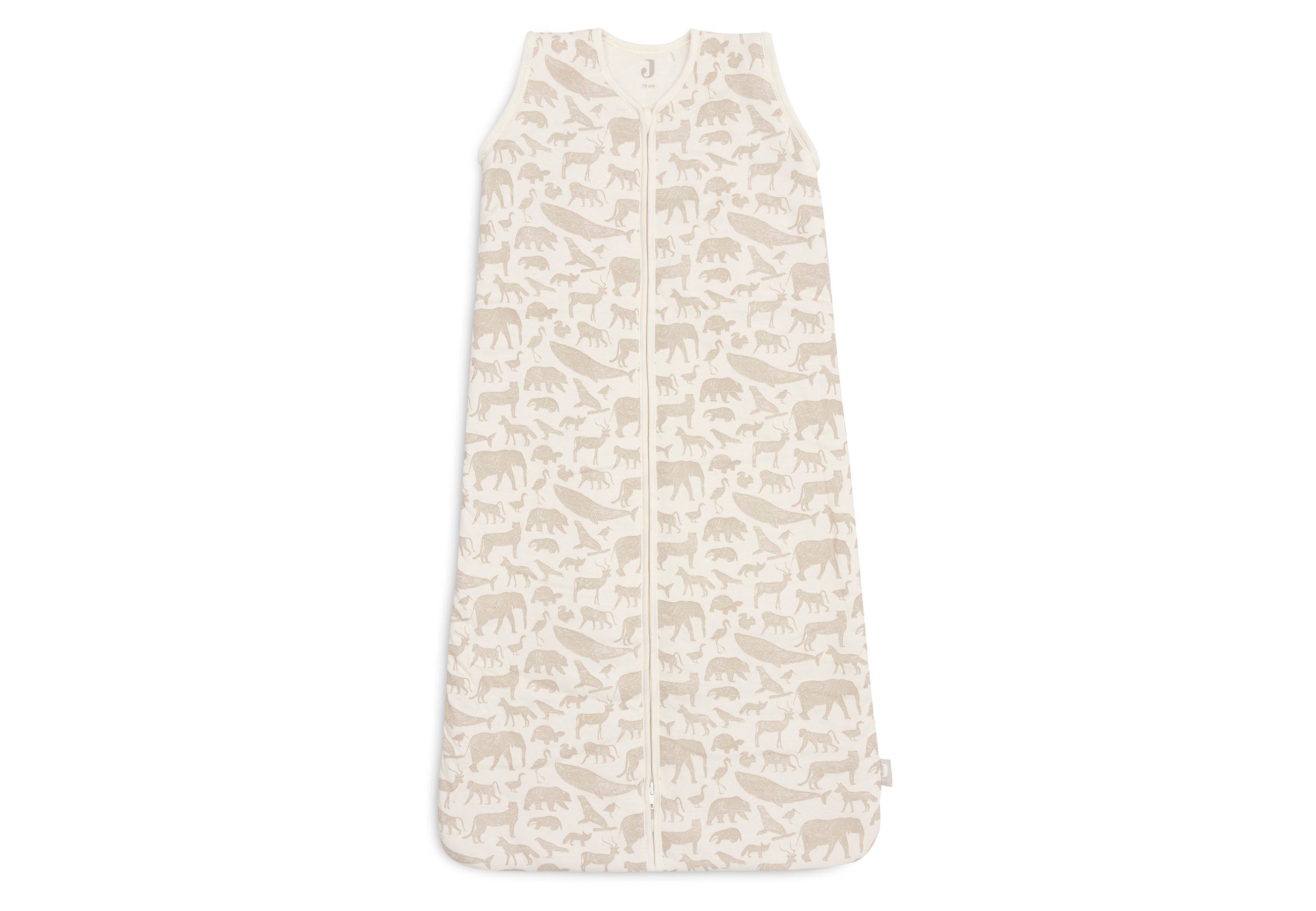 Jollein Slaapzak Met Afritsbare Mouw - Animals Nougat-