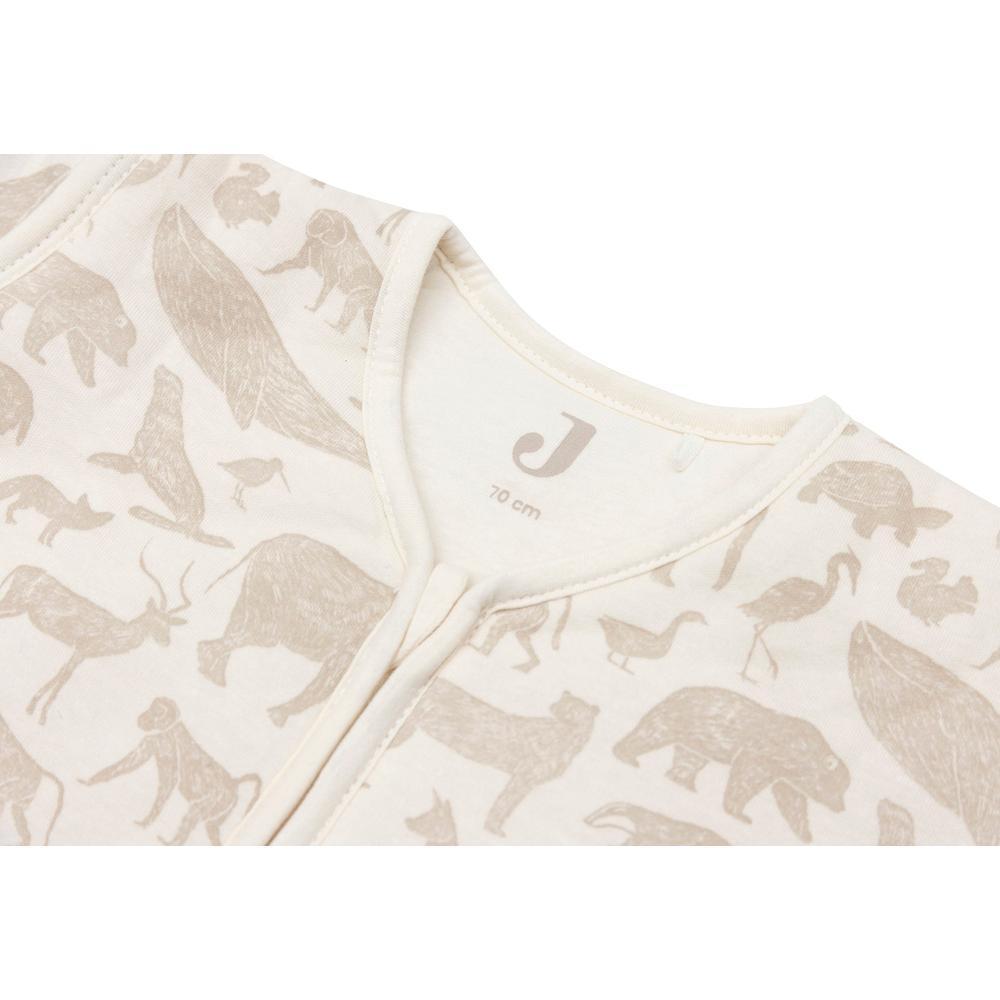 Jollein Slaapzak Met Afritsbare Mouw - Animals Nougat-