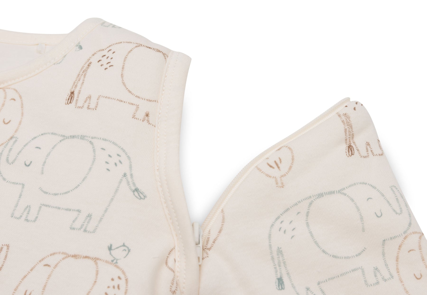 Jollein Slaapzak Met Afritsbare Mouw - Elephant Tales-