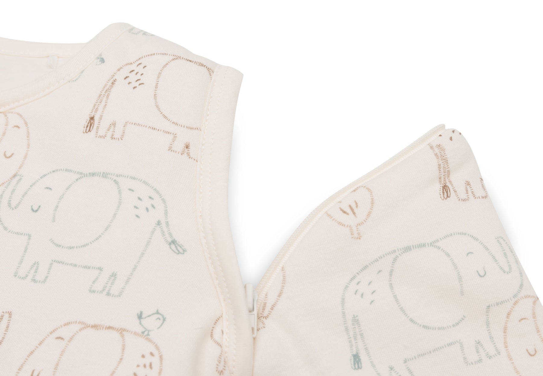 Jollein Slaapzak Met Afritsbare Mouw - Elephant Tales-