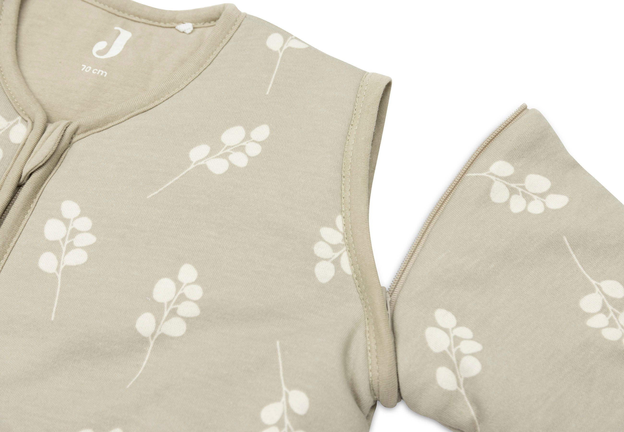 Jollein Slaapzak Met Afritsbare Mouw - Twig Olive Green-