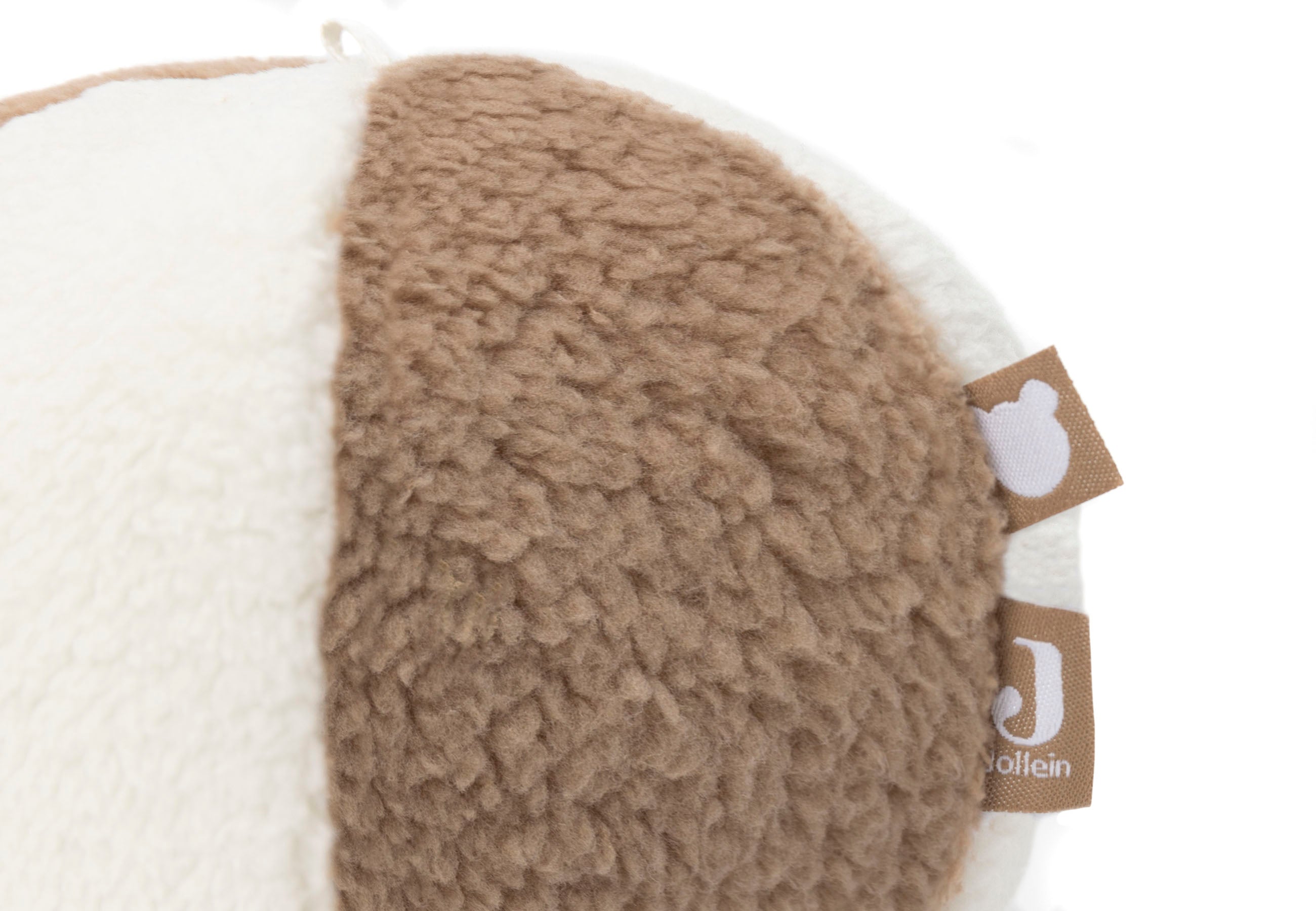 Jollein Stoffen Speelbal - Ivory/Biscuit-