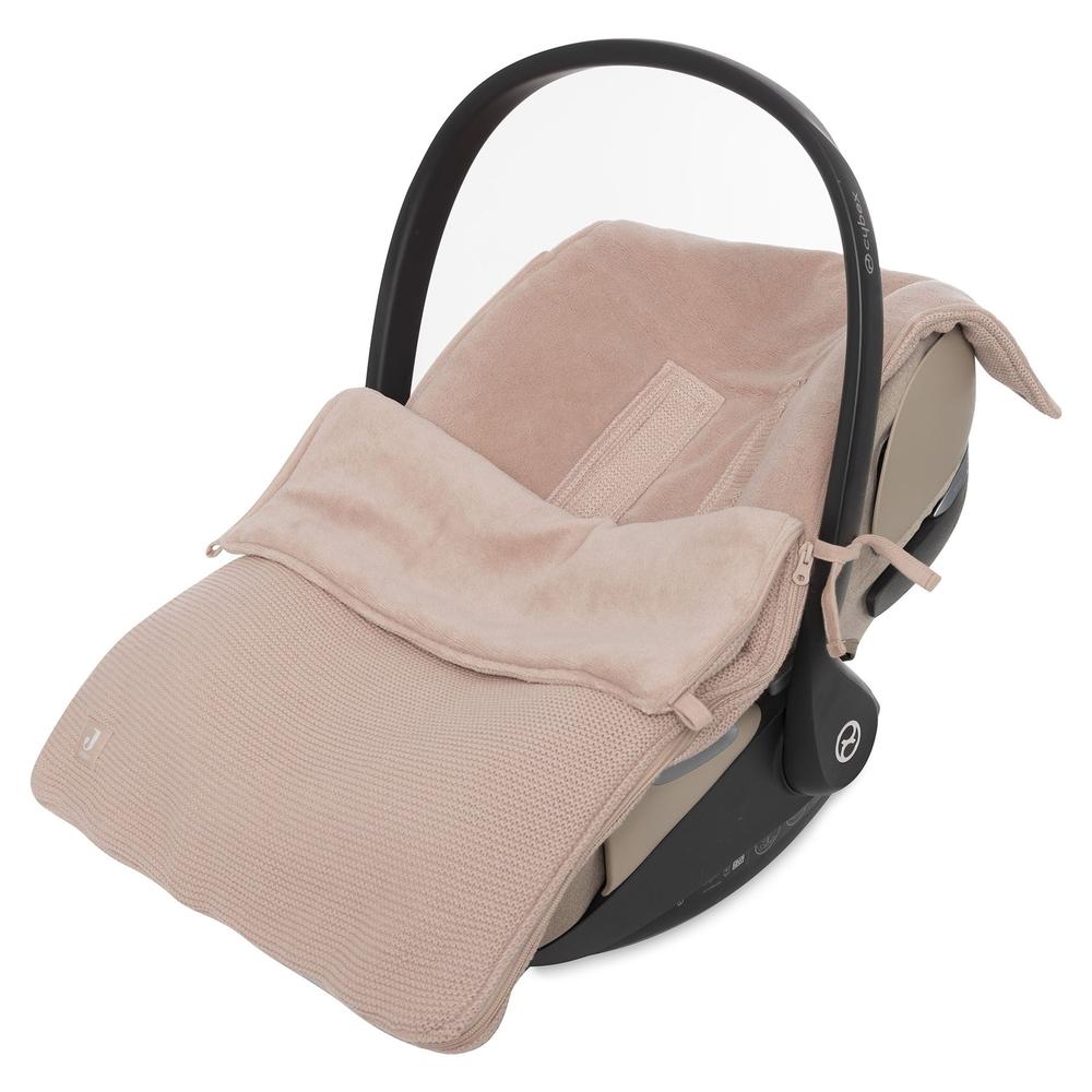 Jollein Voetenzak Basic Knit - Wild Rose-