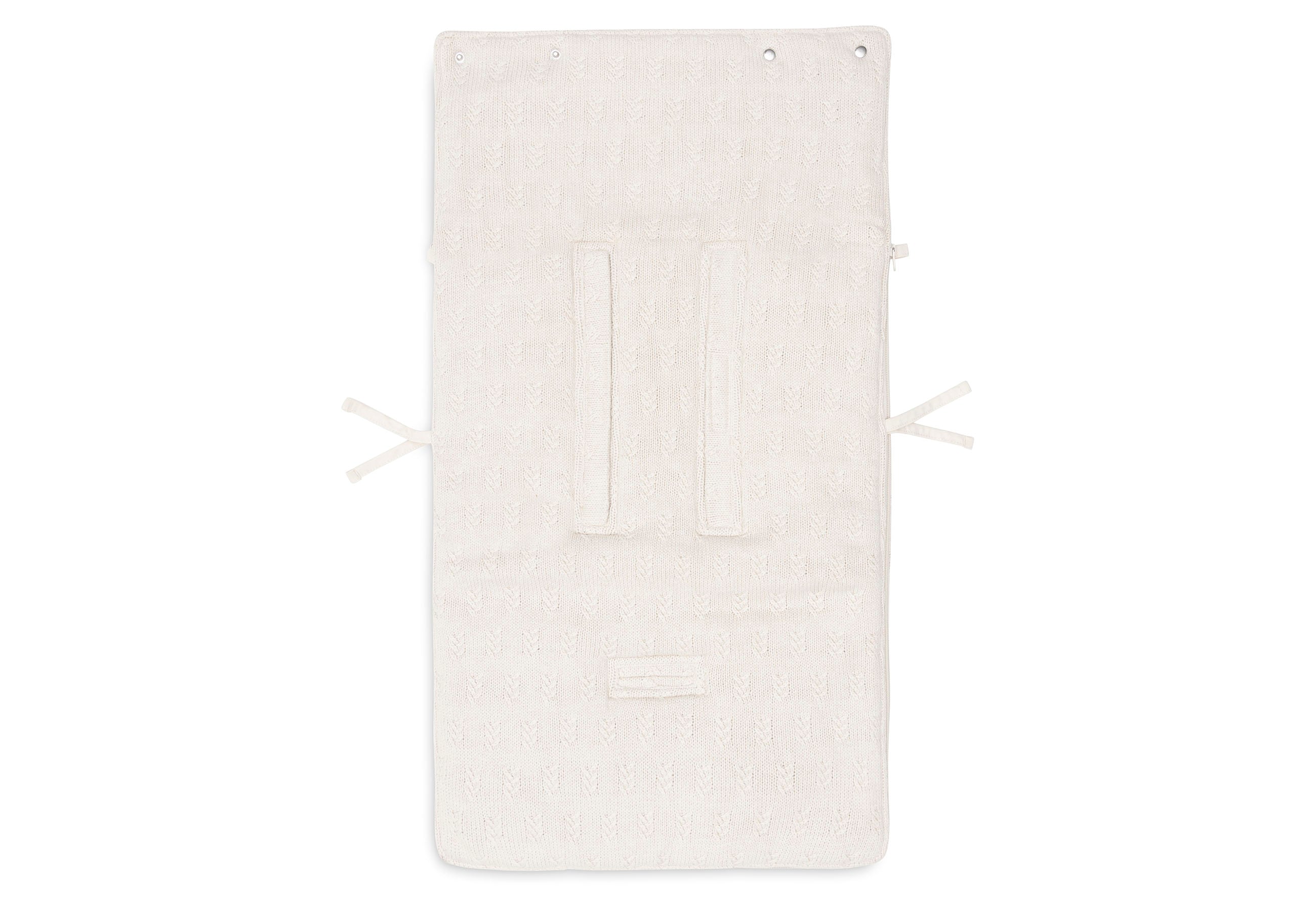 Jollein Voetenzak Grain Knit - Oatmeal-