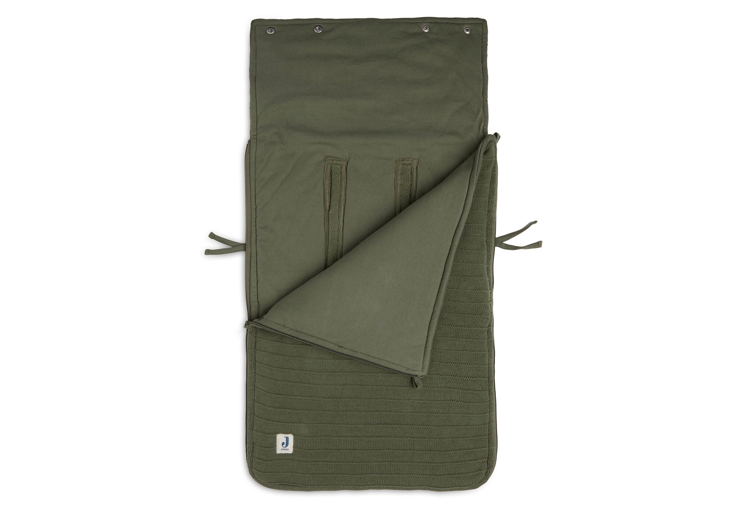 Jollein Voetenzak Pure Knit - Leaf Green-