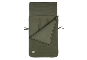 Jollein Voetenzak Pure Knit - Leaf Green-