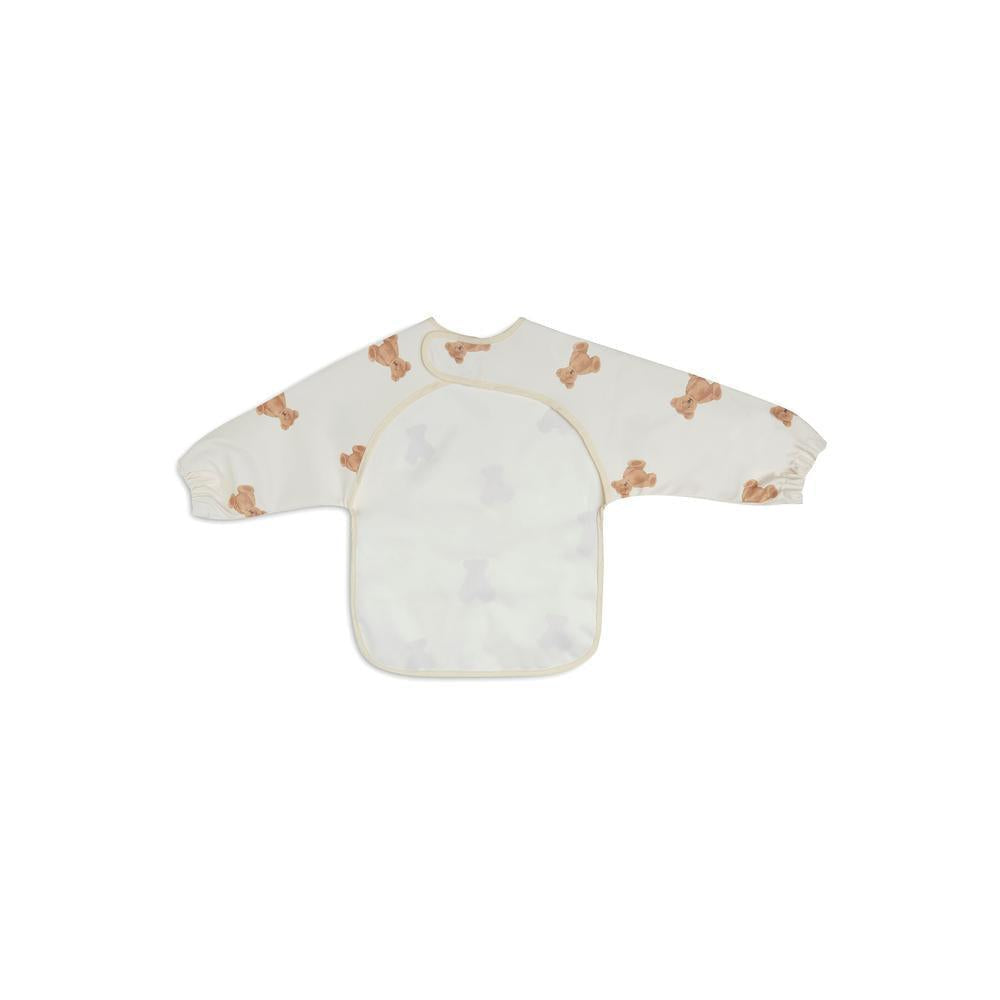 Jollein Waterproof slabbetje met Mouw - Teddy Bear-