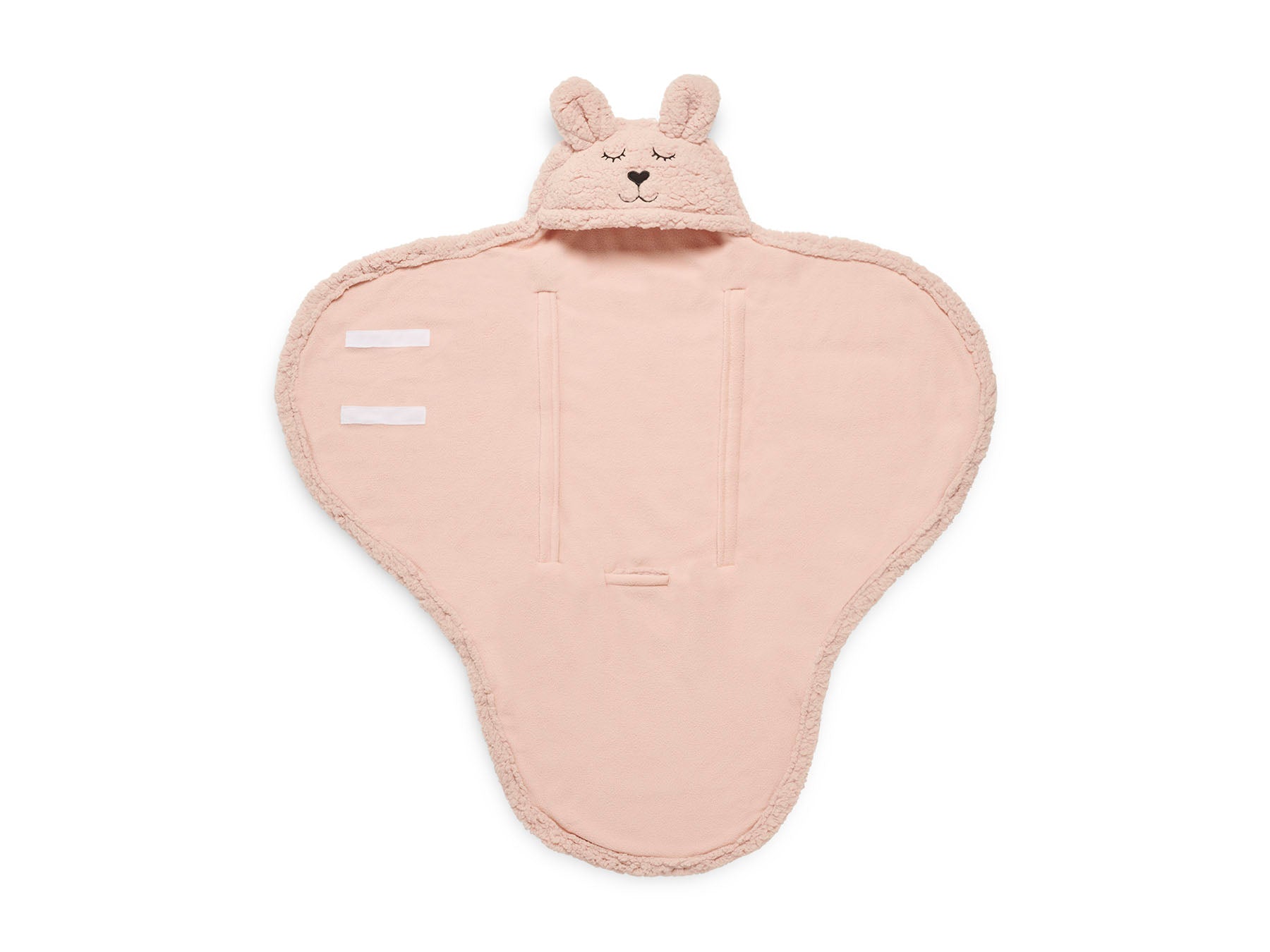 Jollein Wikkeldeken Bunny - Pale Pink-