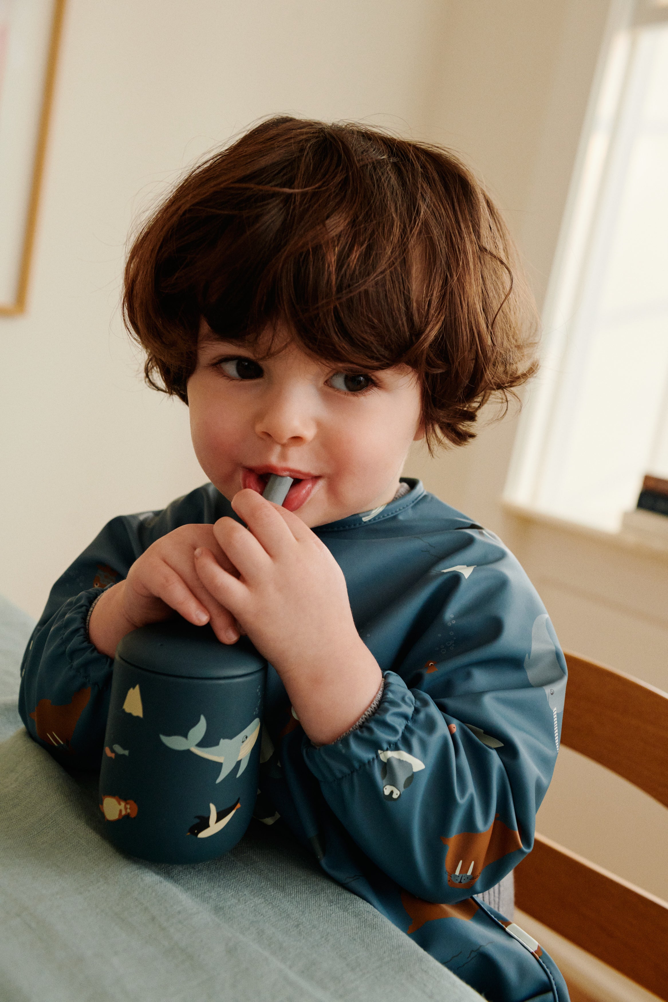 Liewood Ellis Sippy Cup - Arctic Sea-