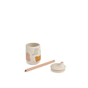 Liewood Ellis Sippy Cup - Cats And Dogs-