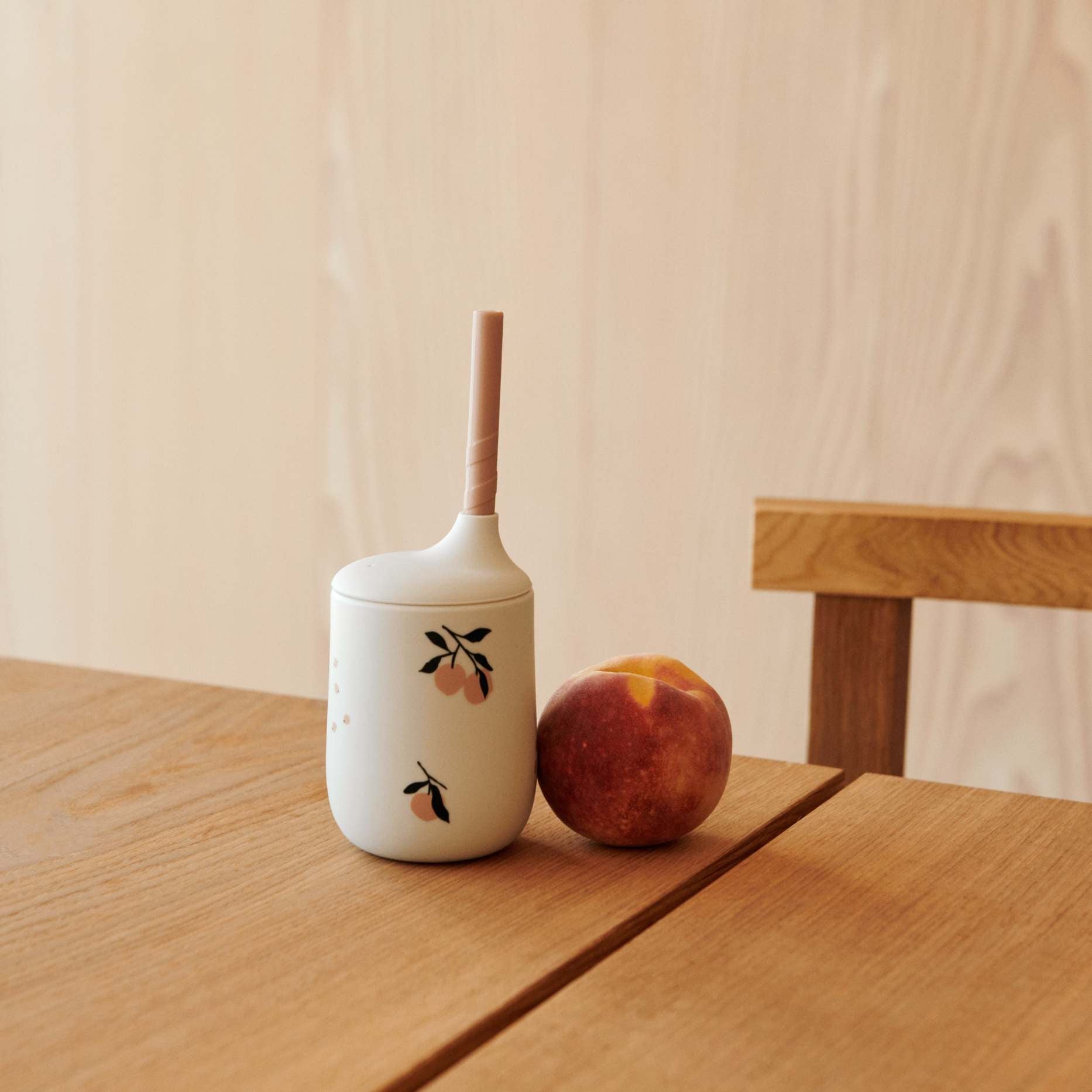 Liewood Ellis Sippy Cup - Peach Sea Shell-