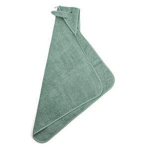 Liewood Hooded Towel - Rabbit Peppermint-