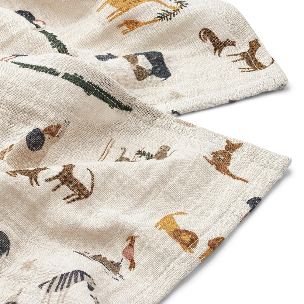 Liewood Hydrofiele (mond)doek - All Together 2-pack-