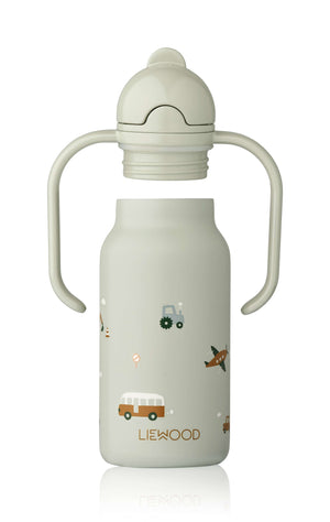 Liewood Kimmie Water Bottle - Vehicles (250ml)-