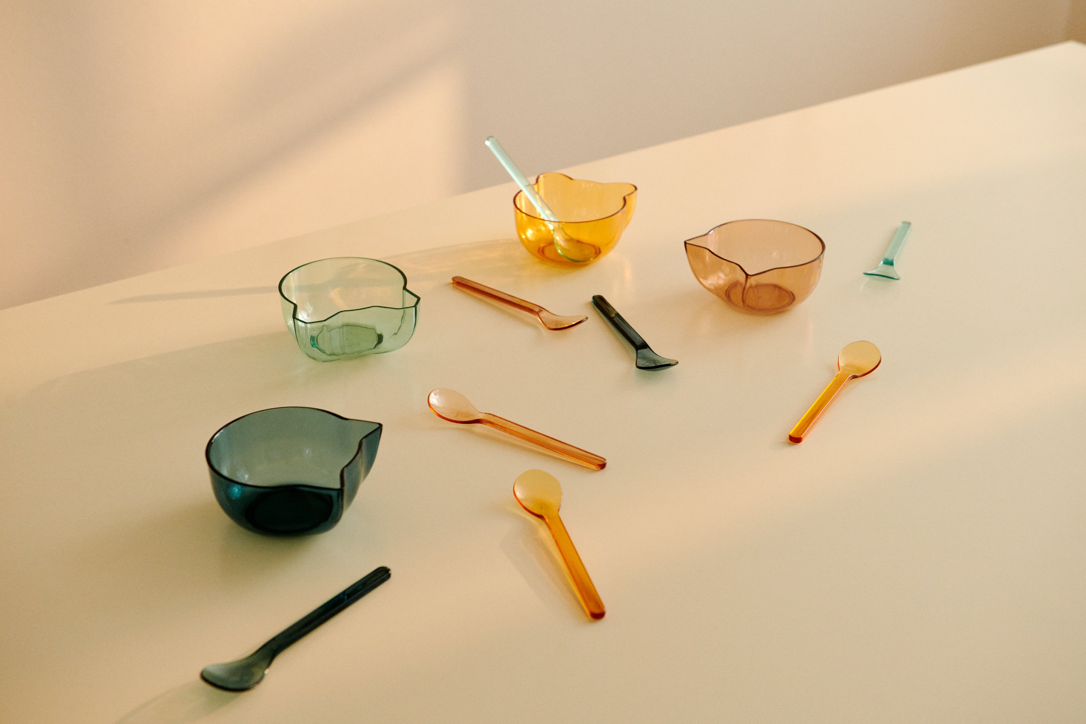 Liewood Olan Tritan Spoon - Indigo Mix 8-Pack-