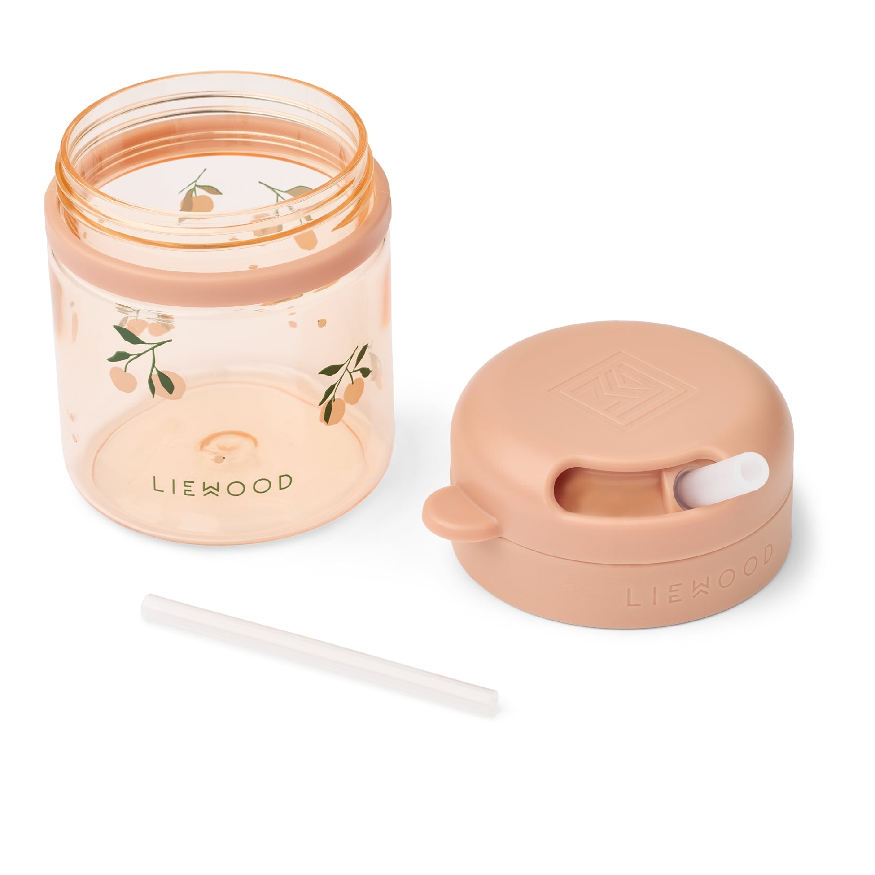 Liewood Pavia Straw Cup - Peach Sea Shell (280ml)-