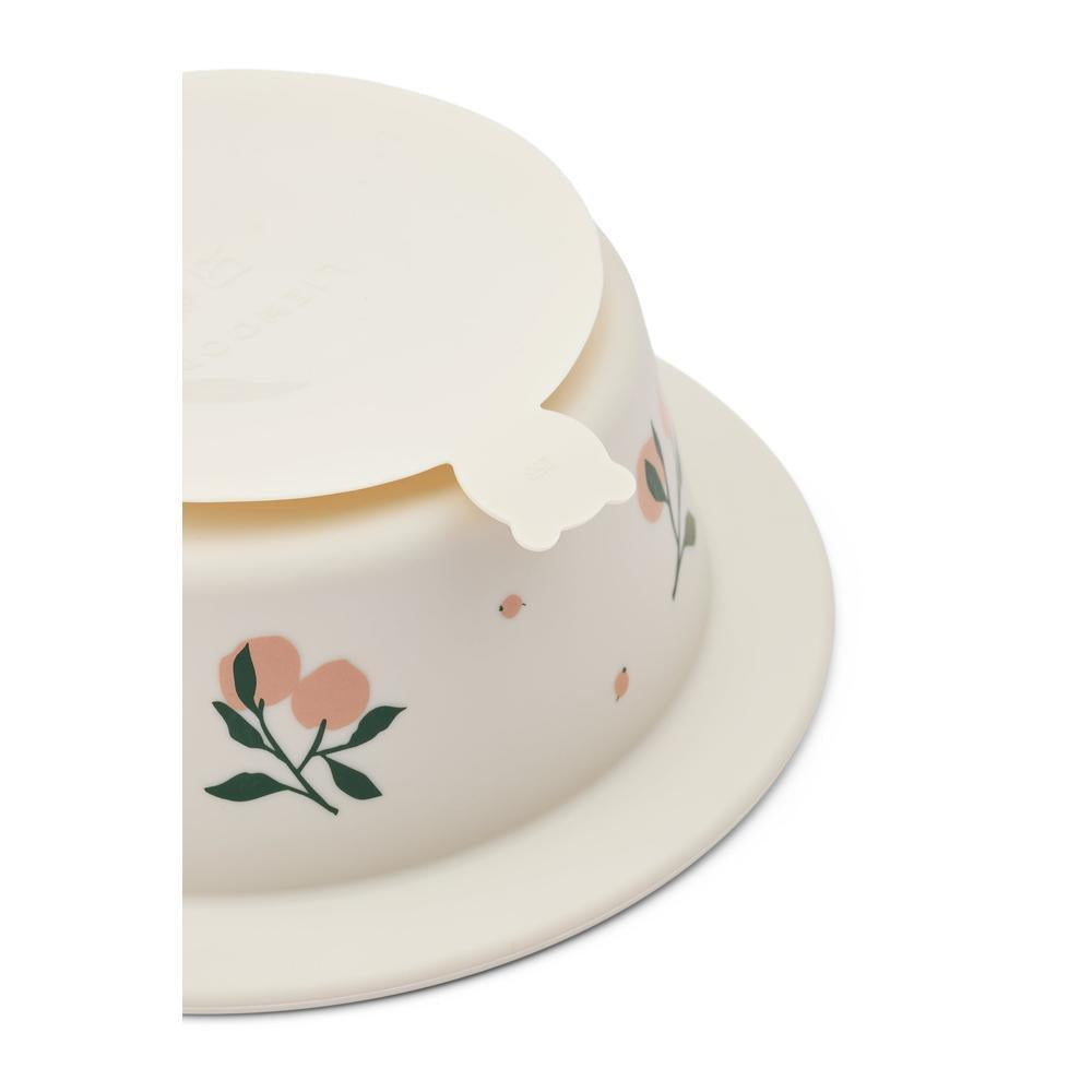 Liewood Peony Kommetjes Met Zuignap - Peach Sea Shell 2-pack-