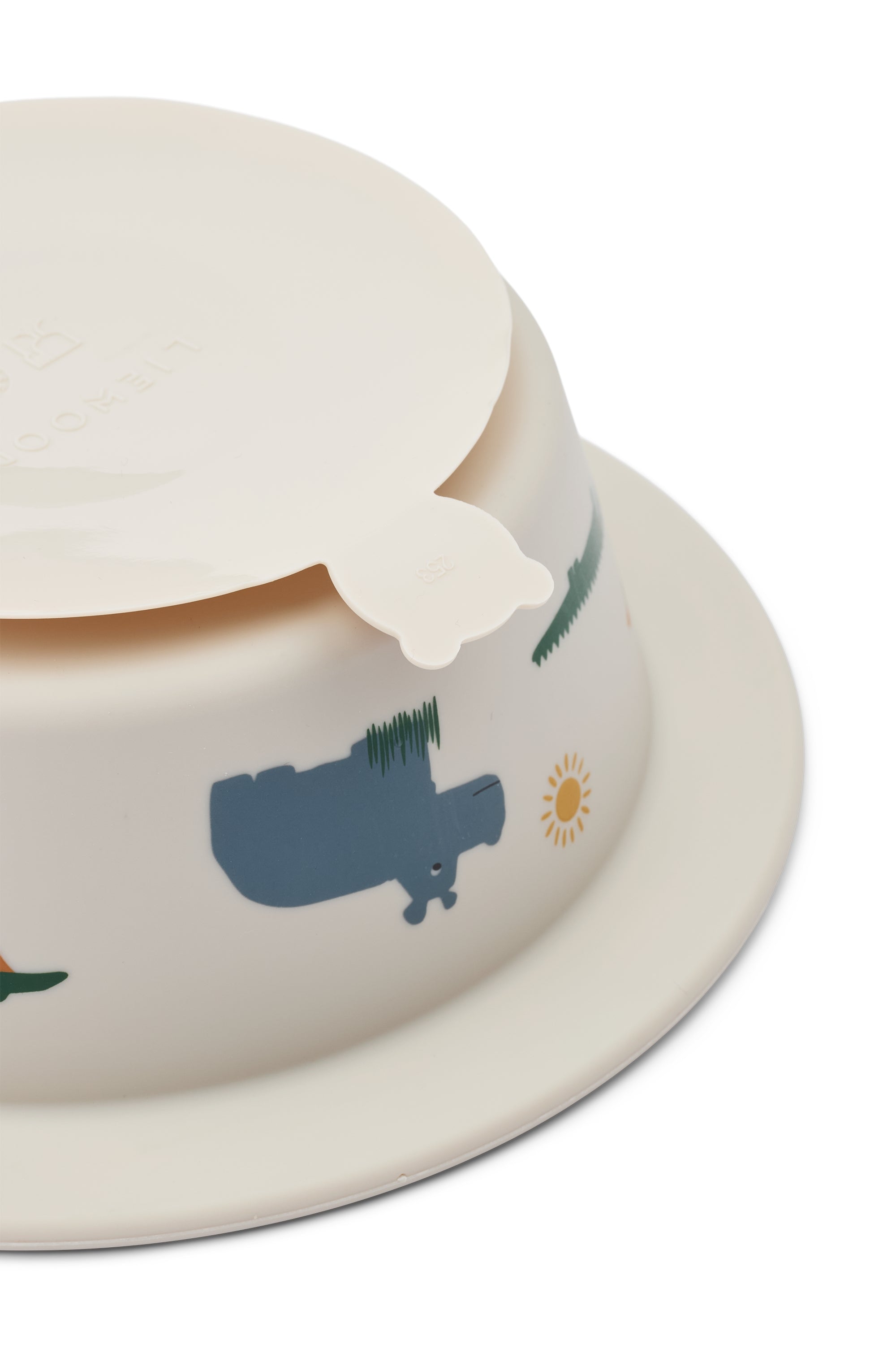 Liewood Peony Kommetjes Met Zuignap - Safari Sandy 2-pack-