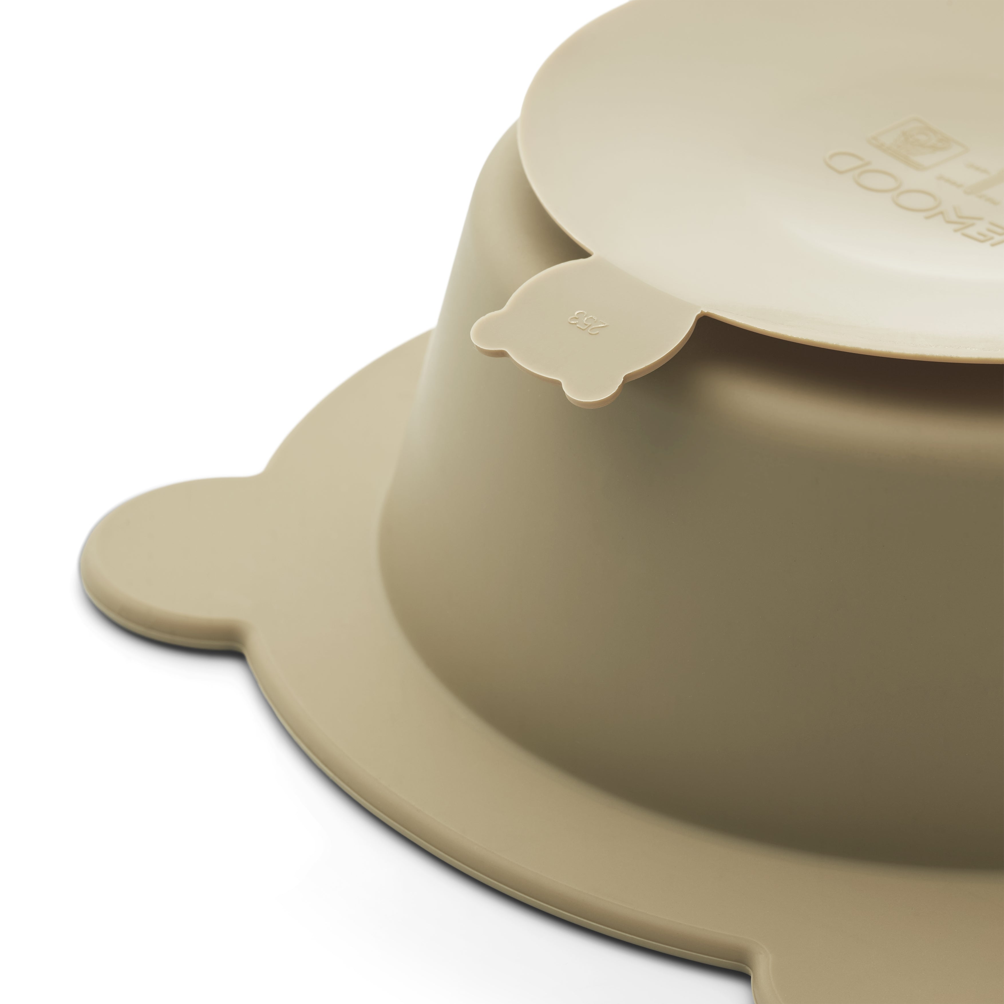 Liewood Peony Kommetjes Met Zuignap - Sandy/Oat 2-pack-