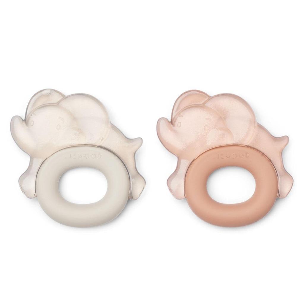 Liewood Rita Koelbijtring - Elephant Sandy/Pale Tuscany 2-Pack-